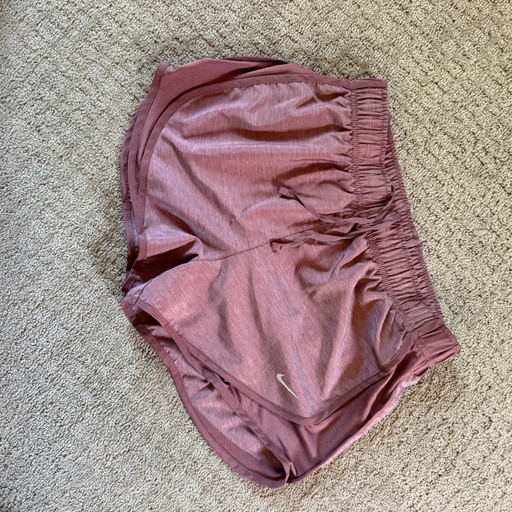 Nike Women's Mauve Athletic Running Shorts